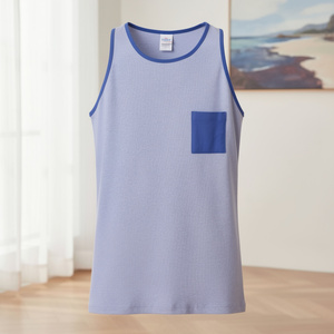 Custom Tank Top Cotton <b>Singlet</b> Sleeveless Acid Washed Gym <b>Men</b> Oversized Custom Printing Birlag Sports - Product Image 2