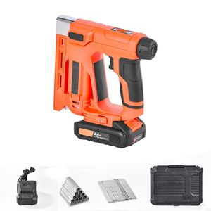 Clavadora Neumática Inalámbrica de 20V, 2 en 1, Calibre 18, 5/8 Pulgadas, Incluye 1000 Grapas y Clavos de Acero con Batería - Product Image 2