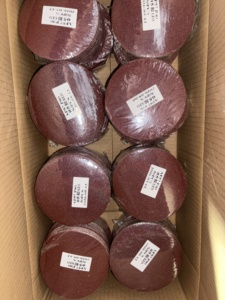Abrasive <b>Disc</b> 100mm Diameter Aluminum Oxide Sanding <b>Disc</b> For Angle Grinder AP57-1120 Model Number <b>Plastic</b> Wrapped - Product Image 2