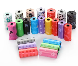 Bolsas para excremento de perro biodegradables, impresas, 100% a prueba de fugas, ecológicas y desechables, en oferta. - Product Image 3