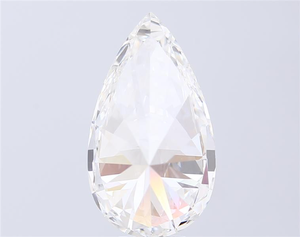 Diamant en forme de poire, taille brillant, couleur E, clarté VVS2, certifié IGI, triple excellente, symmétrie parfaite, pour haute joaillerie - Product Image 4