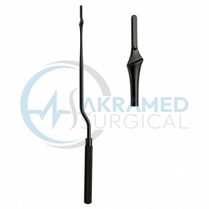 Manche de scalpel à baïonnette de 22 cm, lame latérale n° 7L, instrument chirurgical orthopédique, certifié CE, en acier inoxydable, réutilisable - Product Image 2