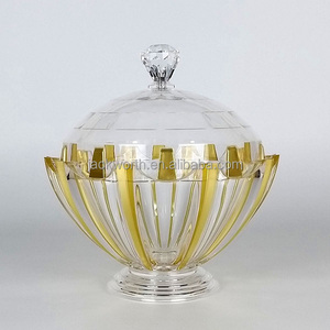 Bol à bonbons en acrylique rond avec couvercle - Product Image 4