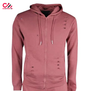 Conjunto de Sudadera con Capucha y Pantalones Deportivos de Invierno para Hombre, Estilo Urbano, Color Sólido, Personalizado, con Cordón Ajustable, Transpirable - Product Image 4