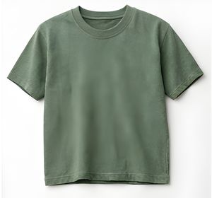 Camiseta Oversize Personalizada de Felpa Francesa de 240 g/m², Lavada con Enzimas, Efecto Desgastado Ácido Vintage, Algodón Pesado, Hombros Caídos, Estilo Urbano - Product Image 5