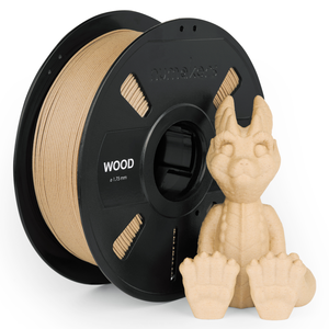 <b>PLA</b> Wood 1.75mm 1kg Natural 3D Printing <b>Filament</b> 0.03mm Smooth Finish Easy Print Numakers Cutting 200C - Product Image 1