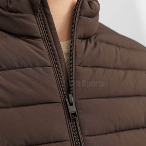 2026 New Design Stand Collar Front Logo <b>Bubble</b> Jacket for Men Casual Wear Polyester/Nylon Oversized Winter Breathable - Product Image 6