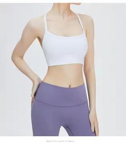 สปอร์ตบราดันทรงแบบปรับได้สำหรับผู้หญิงเสื้อโยคะขนาดพลัสไซส์ - Product Image 6