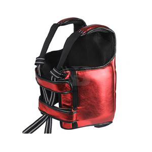 Protection corporelle en cuir personnalisée avec logo, à bas prix, pour arts martiaux – Protège-poitrine de Taekwondo en gros - Product Image 2