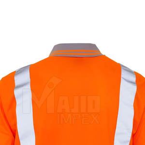 Chemises à manches courtes respirantes et durables pour les travaux en extérieur, polos de travail respirants pour hommes - Product Image 5