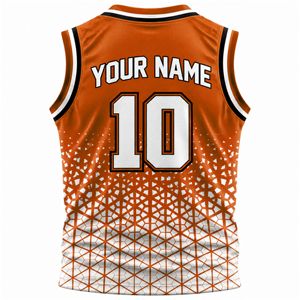 Tenues d'équipe de basketball personnalisées en gros, maillots et shorts réversibles, uniformes de sport respirants en mesh par sublimation, fournisseur - Product Image 3