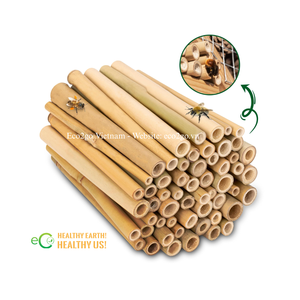 Tubes gigognes en bambou pour hôtels à insectes |   Matériel d'habitat écologique, durable et non toxique pour les abeilles solitaires et les insectes bénéfiques | - Product Image 2
