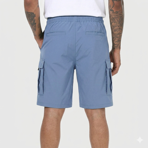 Pantalones cortos tipo cargo para hombre, cómodos, de secado rápido, estilo clásico de verano, transpirables, para actividades, pantalones cortos tipo cargo para hombre - Product Image 2