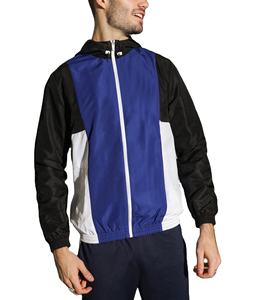 Chaqueta Deportiva Retro de Nailon con Cierre y Logotipo Bordado Personalizado, Chaqueta Cortavientos para Hombre - Product Image 1