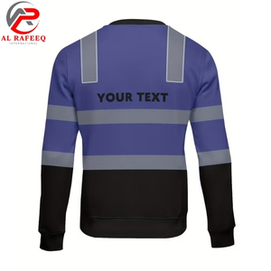 Nueva Llegada 2026 Sudadera para Hombre al por Mayor, Cuello Redondo, Alta Visibilidad, Reflectante, Sudadera de Invierno de Forro Polar para Hombre y Mujer - Product Image 4