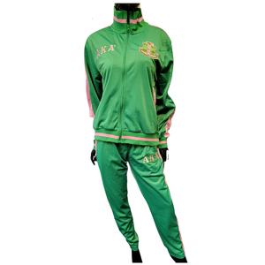 ชุดกีฬาสไตล์กรีกชุดวอร์มวินเทจเฮฟวีเวตสำหรับนักศึกษามหาวิทยาลัยย้อมสีพื้นเรียบใส่ได้ทั้งชายและหญิง - Product Image 1