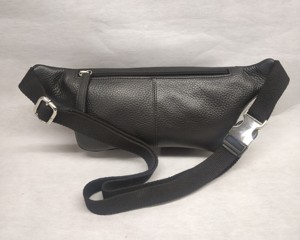 Sacs banane en cuir de fabricant indien, pochettes de ceinture, sacs bandoulière portables de voyage, sacs à bandoulière RFID pour le sport et la course, vente en gros - Product Image 2