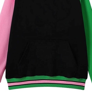 Women's Casual Drop Shoulder Fleece Wholesale 100%Cotton Oversized Jumper Streetwear Embroidered Crewneck Sweatshirt - Product Image 3