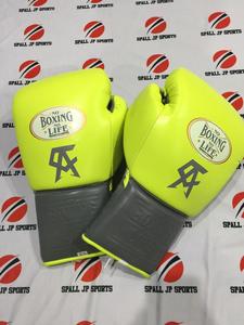 Guantes de Boxeo Personalizados No Boxing No Life, Guantes de Combate Profesionales de Cuero para Entrenamiento de Sparring, Equipo de Gimnasio de Boxeo - Product Image 3