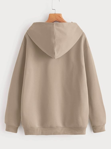 Street wear Zipper <b>Hoodie</b> Oversized Men's Custom Logo Printing Embroidery 100% Cotton Hoodies OEM ODM Service Available - Product Image 3