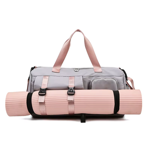 Bolsa Deportiva Impermeable de Gran Capacidad con Compartimento para Zapatos y Bolsillo para Ropa Mojada, Material Oxford de Poliéster, Estilo de Vida Activo - Product Image 1