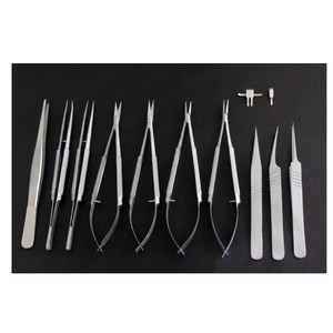 Juego de Instrumentos de Microcirugía de Calidad Premium, Portaagujas Micro, Tijeras, Instrumentos Micro, Aprobado por la CE - Product Image 4