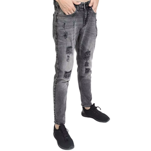Pantalon en jean uni pour homme, très vendu, économique et de qualité, toutes saisons, fabriqué en usine, sur mesure - Product Image 4