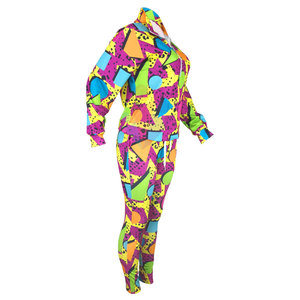 Survêtement réversible à capuche imprimé par sublimation, décontracté, écologique, uni, grande taille pour femme, vente en gros du fabricant - Product Image 3