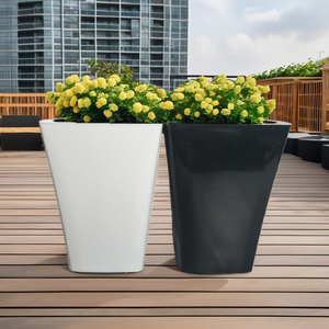 Maceta decorativa alta para flores, maceta de plástico duradera para uso en el hogar y el jardín - Product Image 6