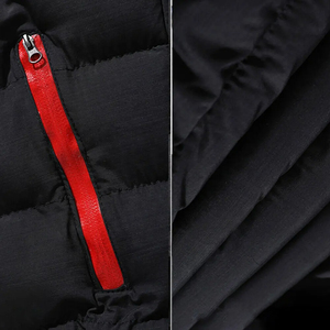 Veste matelassée pour homme, style classique, durable, coupe ajustée, respirante, grande taille, élégante, nouveau style, tendance. - Product Image 4