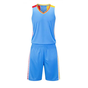 Kit sportif de basketball, conception personnalisée, fournisseur en gros, uniforme d'équipe de basketball, fabricant de vêtements de sport personnalisés, maillot de basketball - Product Image 3