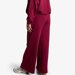 Pantalones Deportivos Anchos Personalizados de Otoño/Invierno, Unisex, Casuales, con Cintura Elástica y Cordón, de Algodón y Felpa - Product Image 2