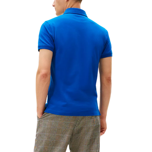 เสื้อเชิ้ตผู้ชายทรงปกติ คอปกเรียบ ผ้าฝ้ายถักคุณภาพพรีเมียม 100% ระบายอากาศได้ดี ลายเรียบ น้ำหนัก 180 กรัม ย้อมเส้นด้าย ติดกระดุม สวมใส่สบาย - Product Image 6