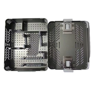 Boîte de Stérilisation en Aluminium pour Instruments Chirurgicaux Orthopédiques Vétérinaires et Vis d'Implantation Golden Crest Industries - Product Image 5