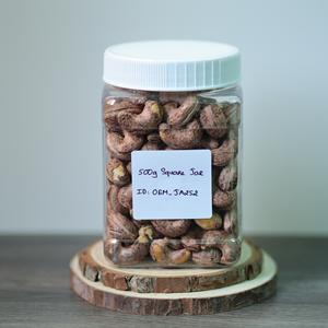 Oferta Especial: Nueces de Anacardo Tostadas Orgánicas Premium de Vietnam, Certificadas ISO, Sabor Salado Cremoso, en Envase Cuadrado de 500g, Personalizables - Product Image 1