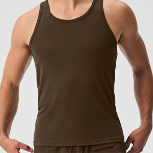 Camiseta sin mangas HSI para hombre, 100% algodón, 120g, tejido ecológico, transpirable, de secado rápido, teñido anudado, con cuentas, estilo vintage urbano. - Product Image 3
