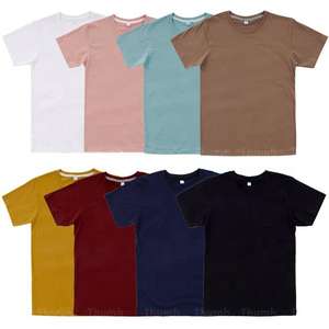 Camisetas Lisas de Algodón 100% al Por Mayor a Buen Precio, Manga Corta, Diseño Personalizado Informal para Hombre, Alta Calidad de Tailandia - Product Image 6