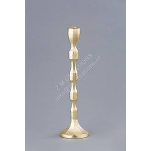 Décoration de mariage et de Noël, porte-bougie en or, résistant à la chaleur, fait main, luxe, écologique, prix d'usine - Product Image 1