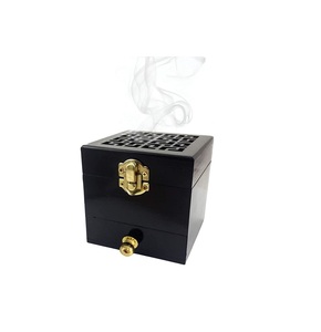 Luxury Wooden <b>Bakhoor</b> Burner With Modern Design For Incense Burning <b>Oud</b> <b>Bakhoor</b> And Home Aroma Decoration - Product Image 3