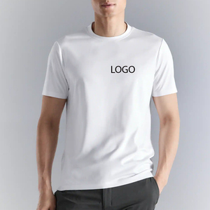 T-shirt en coton pour homme, design confortable avec logo personnalisable, vêtement décontracté à manches courtes, service OEM, design 2026 - Product Image 1