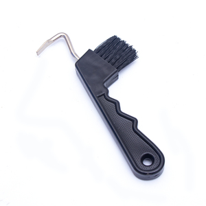 Original High Quality Horse Grooming veterinary <b>Equipment</b> Tool Horse Hoof Pick with Plastic Handle and Brush Hoof Pick Brush CE - Product Image 3
