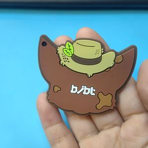 แพทช์ยาง 3 มิติ สไตล์ใหม่ ขายส่ง ราคาถูก แพทช์การ์ตูนอนิเมะสัตว์ สำหรับเสื้อผ้า กระเป๋า หมวก ผู้ผลิต OEM ODM MOQ ต่ำ - Product Image 4