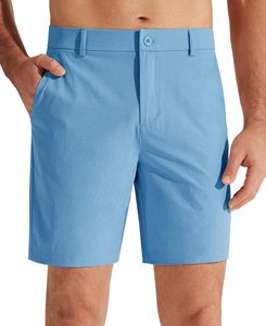 Pantalones Cortos Deportivos Casuales para Hombre, de Lona Híbrida, Color Liso, con Logotipo Personalizado, Secado Rápido, Transpirables, con Cierre de Cordón - Product Image 3