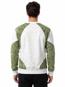 Sweat-shirt délavé pour homme, col rond classique, style vintage, décontracté, coupe oversize, en coton, pour tous les jours - Product Image 3