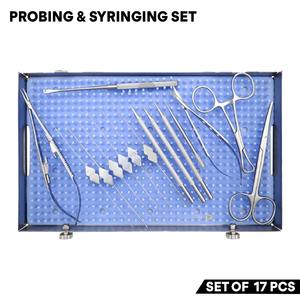 Juego de 17 Piezas para Punción y Aspiración, Instrumentos de Cirugía General de Acero Inoxidable, Kit Médico Reutilizable con Certificación CE - Product Image 5