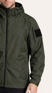 Chaqueta Cortavientos de Lona Personalizada de Alta Calidad para Hombre, Transpirable, Resistente al Viento, Informal, para Invierno - Product Image 3