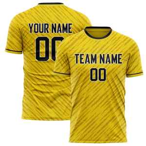Custom Soccer Jersey Adult Football Shirt 100% Polyester Breathable Quick Dry V Neck Short Sleeve Match Kit - Product Image 1
