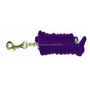 Suministros ecuestres personalizados Equipo de caballos Cuerda de plomo de nylon de algodón Caballo Cuerda de plomo de caballo de alta calidad - Product Image 1