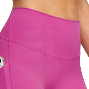 Anti Squat Proof Breathable Women Yoga Shorts High Elastic Gym Fitness Biker Shorts High Waisted <b>Tummy</b> <b>Control</b> - Product Image 4
