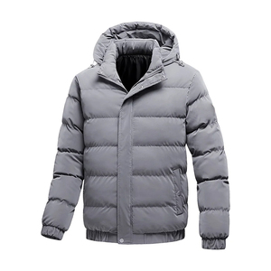 Wholesale Mens Streetwear Puffer Jacket Casual Camel Color Outerwear Thick Insulated Men <b>Bubble</b> <b>Coat</b> Windproof Padded Winter - Product Image 4
